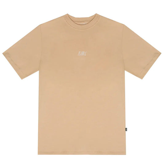 CAMISETA PLANO C LOGO BEGE
