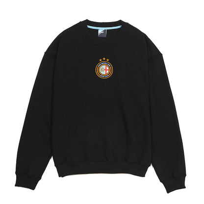 MOLETOM CREWNECK ÖUS ESCUDO PRETO
