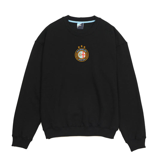 MOLETOM CREWNECK ÖUS ESCUDO PRETO