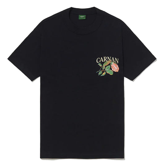 CAMISETA CARNAN ROSE HEAVY BLACK