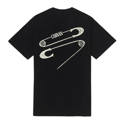 CAMISETA CARNAN SAFETY PIN CLASSIC BLACK