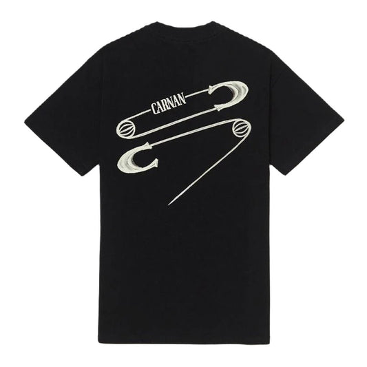 CAMISETA CARNAN SAFETY PIN CLASSIC BLACK
