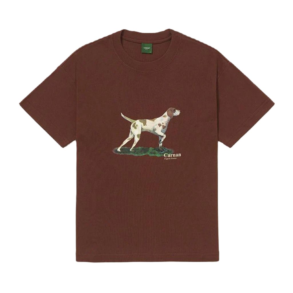 CAMISETA CARNAN POINTER HEAVY BROWN