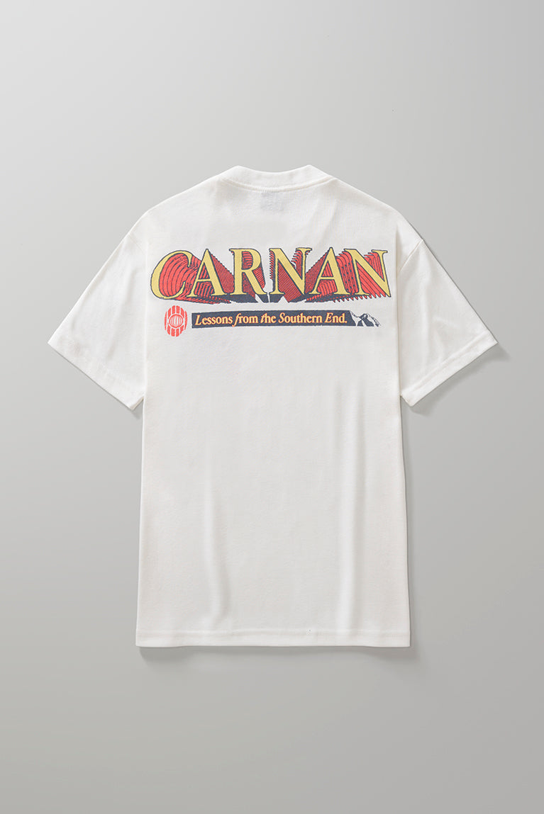 CAMISETA CARNAN LETTERING OFF WHITE