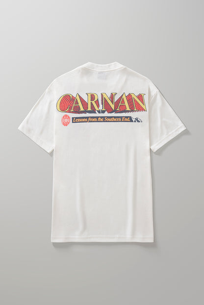 CAMISETA CARNAN LETTERING OFF WHITE