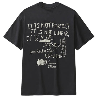 CAMISETA CARNAN UNFOLDING BLACK