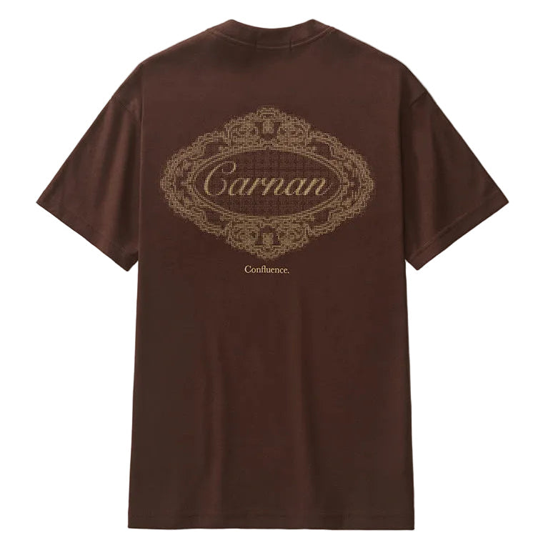 CAMISETA CARNAN LACE STAMP HEAVY BROWN