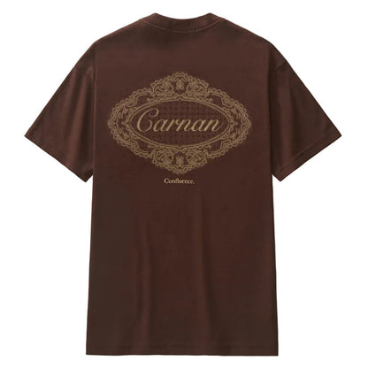 CAMISETA CARNAN LACE STAMP HEAVY BROWN