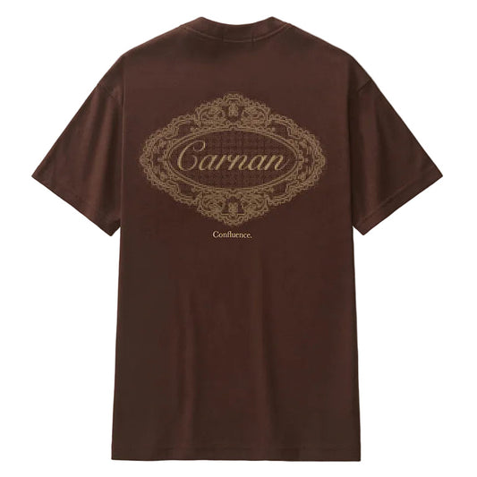 CAMISETA CARNAN LACE STAMP HEAVY BROWN