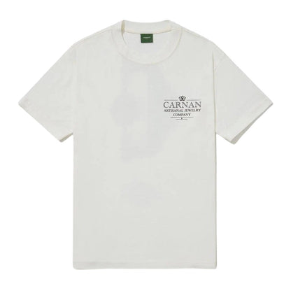 CAMISETA CARNAN JEWELRY HEAVY  OFF WHITE