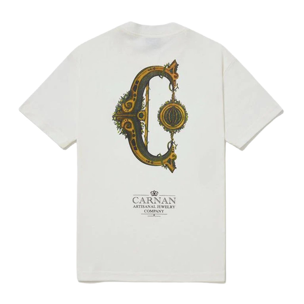 CAMISETA CARNAN JEWELRY HEAVY  OFF WHITE