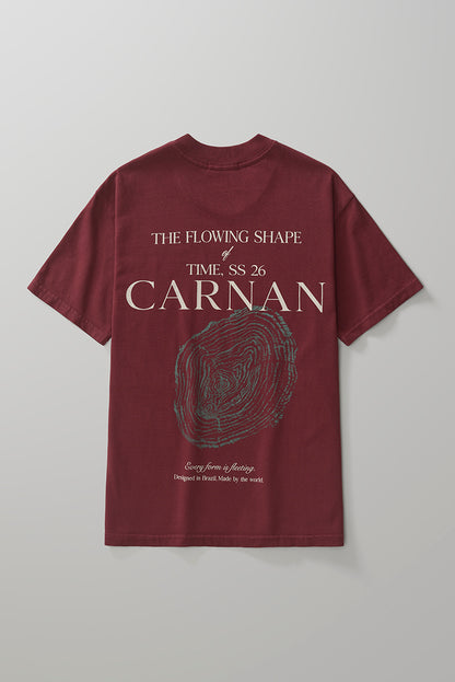 CAMISETA CARNAN WOOD BROWN