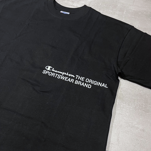 CAMISETA CHAMPION MAKE A CHAMPION BLACK