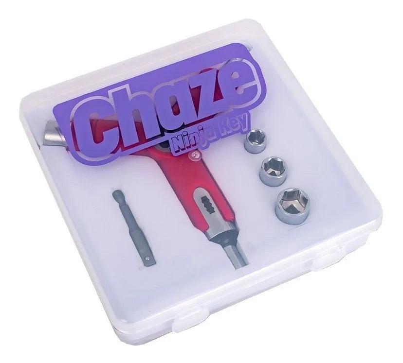 MULTICHAVE CHAZE CATRACA Y VERMELHO