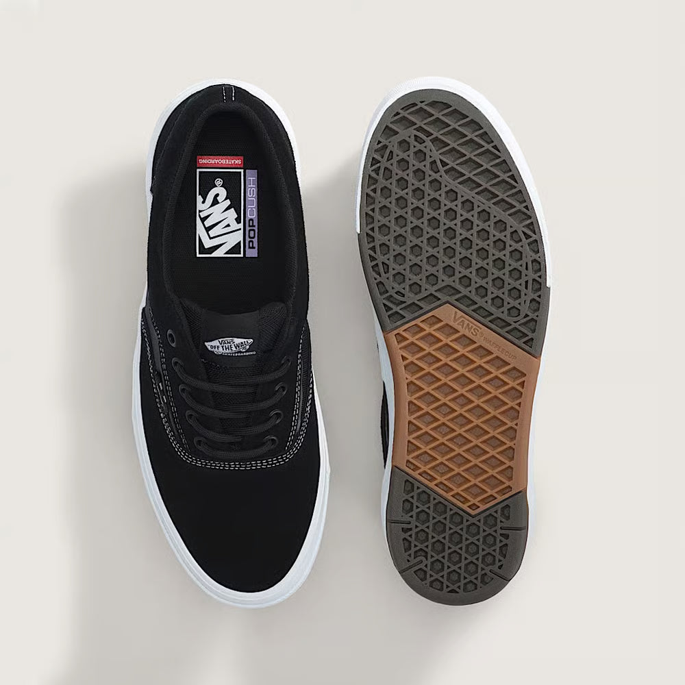 TÊNIS VANS SKATE ERA WAFFLECUP BLACK/WHITE
