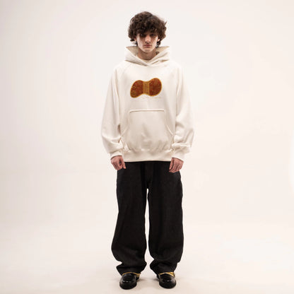 MOLETOM DOWN RAGLAN NHOQUE OFF WHITE
