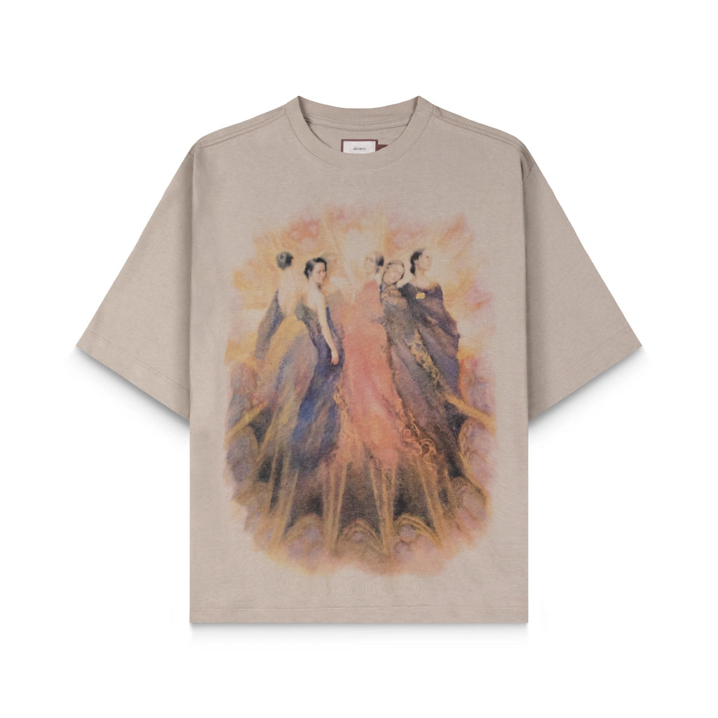 CAMISETA DOWN TRANSCENDENCE BEIGE