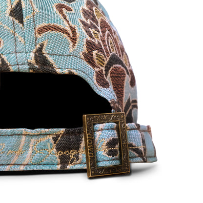BONÉ DOWN SIX PANEL JACQUARD GREEN