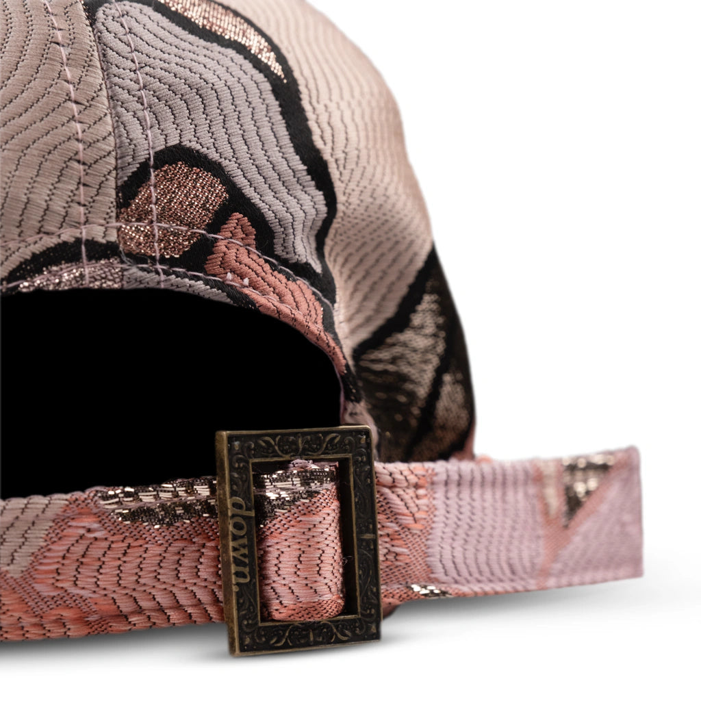 Boné Down Six Panel Jacquard.73 Beige - foto 3