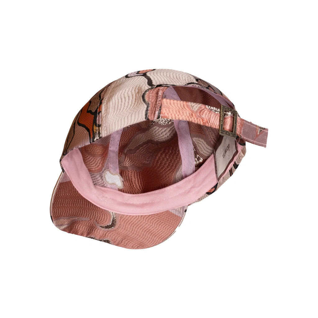 Boné Down Six Panel Jacquard.73 Beige - foto 4