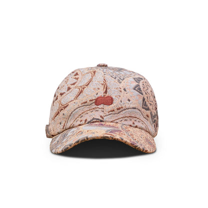 BONÉ DOWN SIX PANEL JACQUARD BEIGE