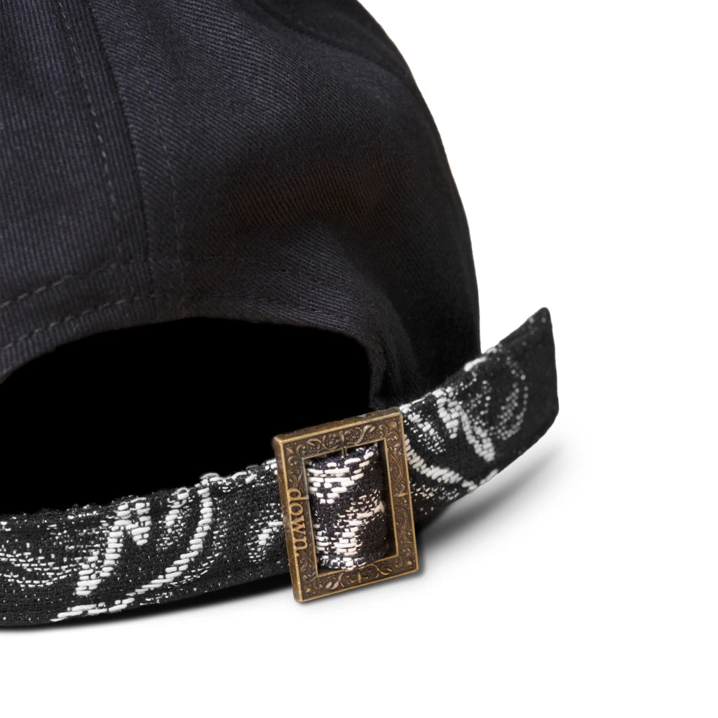 BONÉ DOWN SIX PANEL JACQUARD BLACK