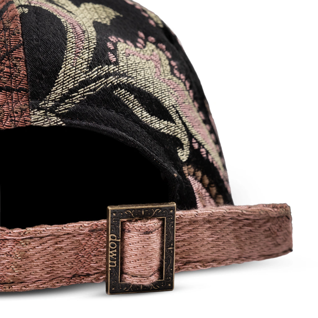 Boné Down Six Panel Jacquard.29 Black - foto 3
