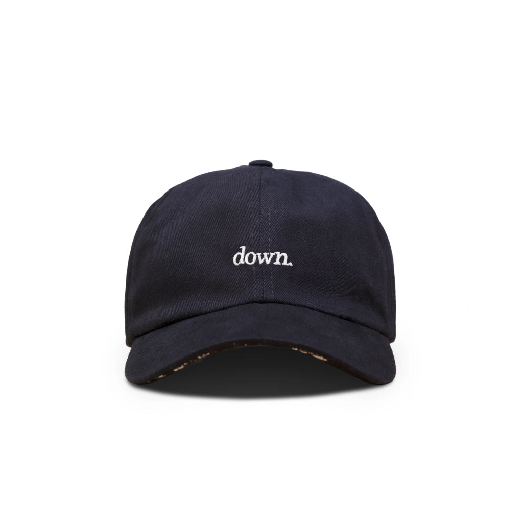 BONÉ DOWN SIX PANEL JACQUARD BLACK