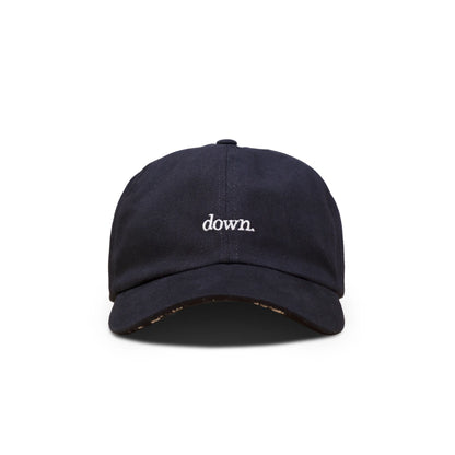 BONÉ DOWN SIX PANEL JACQUARD BLACK