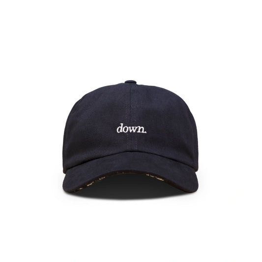 BONÉ DOWN SIX PANEL JACQUARD BLACK