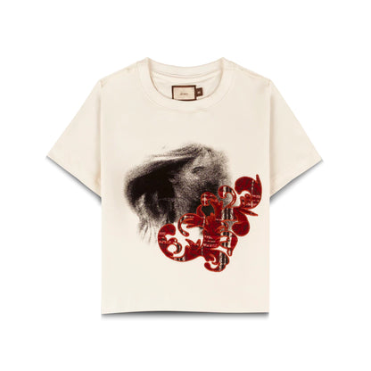 BABY TEE DOWN SIREN JACQUARD