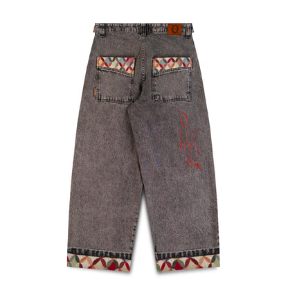 CALÇA DOWN BAGGY TUNNEL JACQUARD