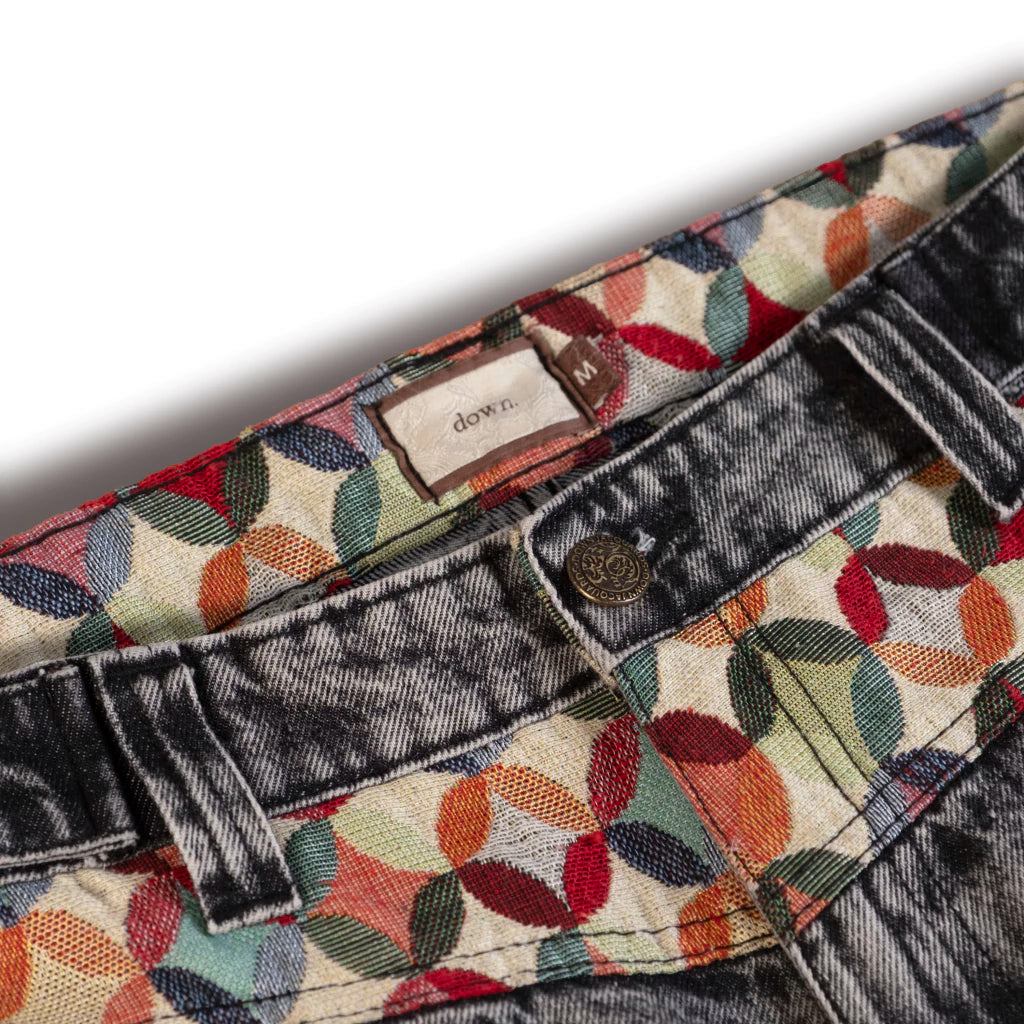 CALÇA DOWN BAGGY TUNNEL JACQUARD