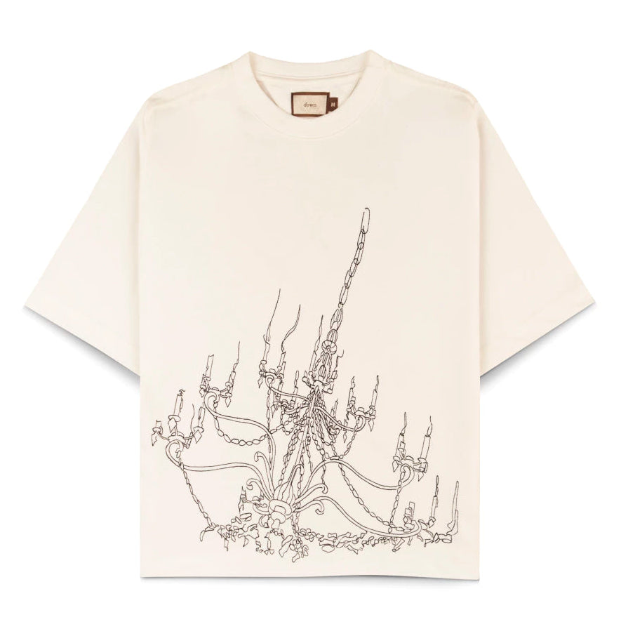 CAMISETA DOWN BOXY CHANDELIER OFF WHITE