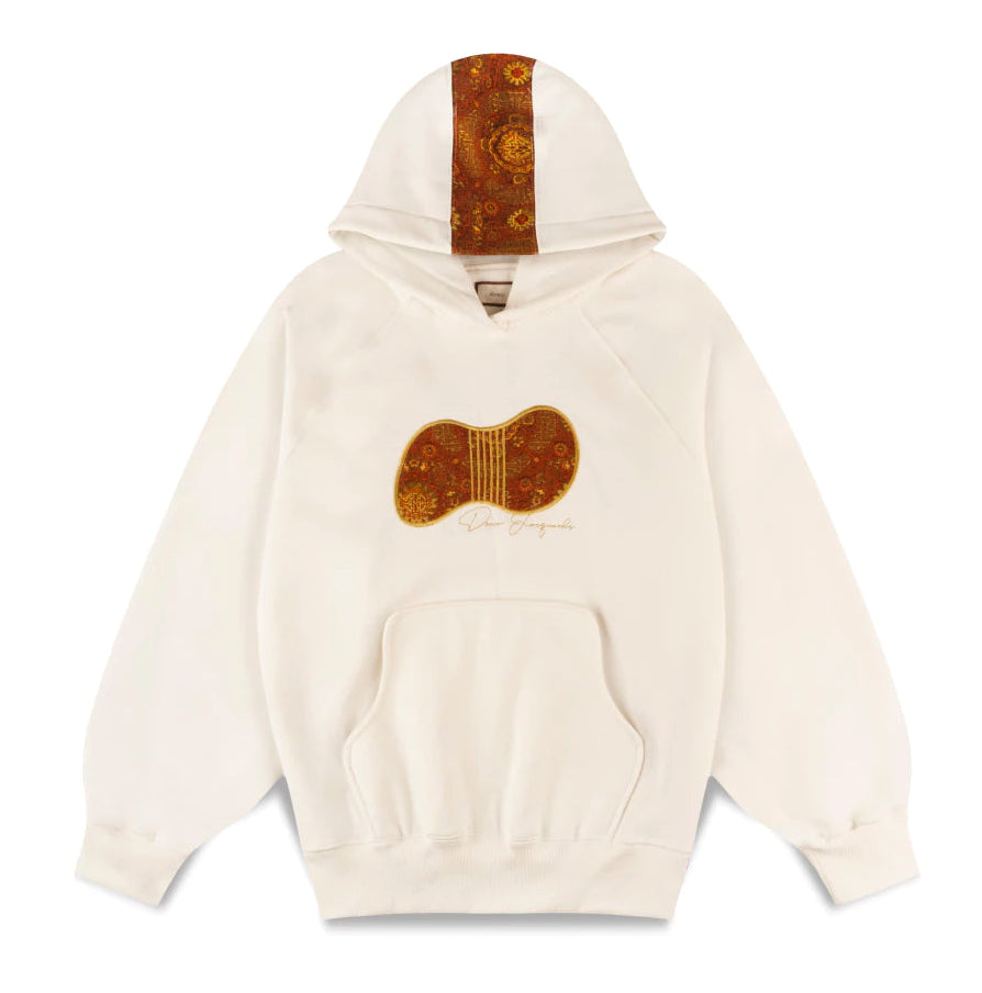 MOLETOM DOWN RAGLAN NHOQUE OFF WHITE