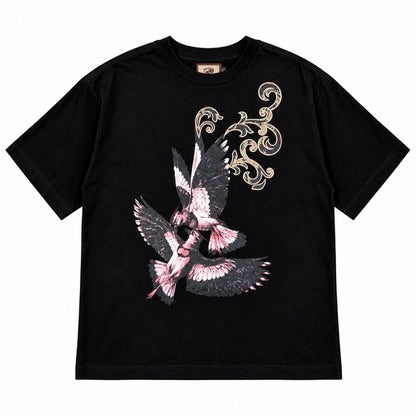 CAMISETA DOWN BOXY OS SENTINELAS BLACK