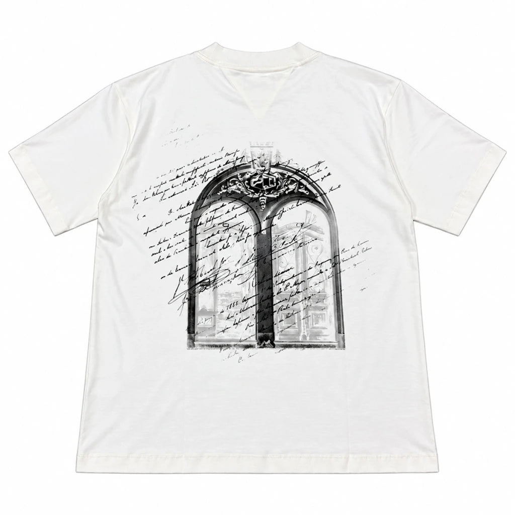 CAMISETA DOWN CASARÕES OFF WHITE