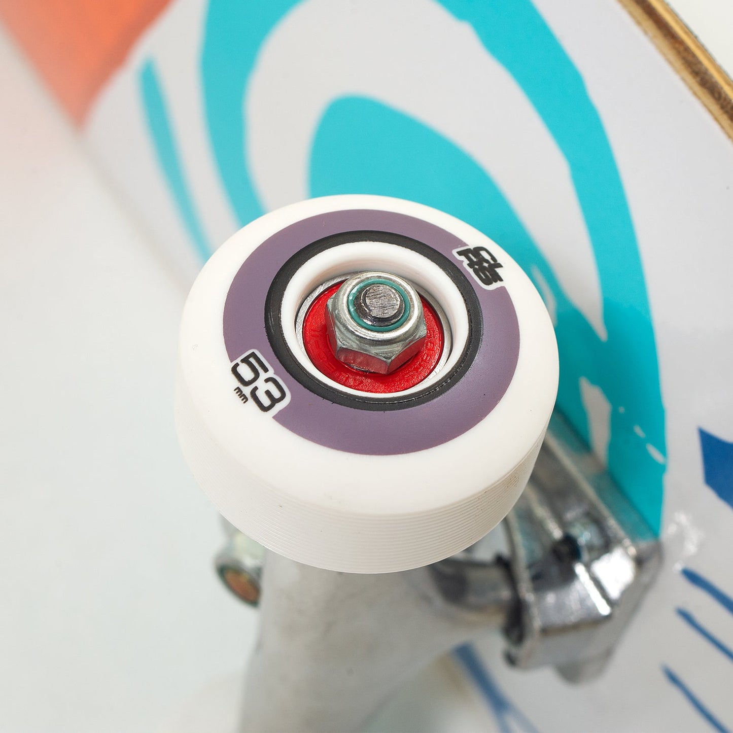 SKATE COLORS COLLAGEM BRANCO 8.0