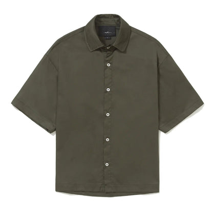 CAMISA ELO EM COMUM  BOTÃO "SHARP" VERDE