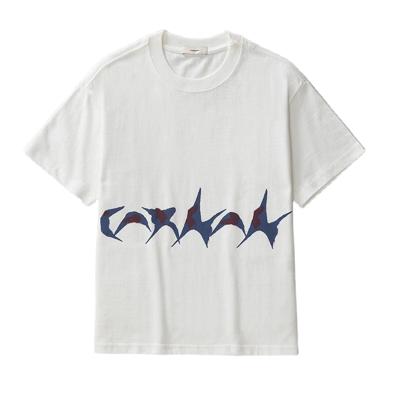 CAMISETA CARNAN STAR BOXY OFF WHITE
