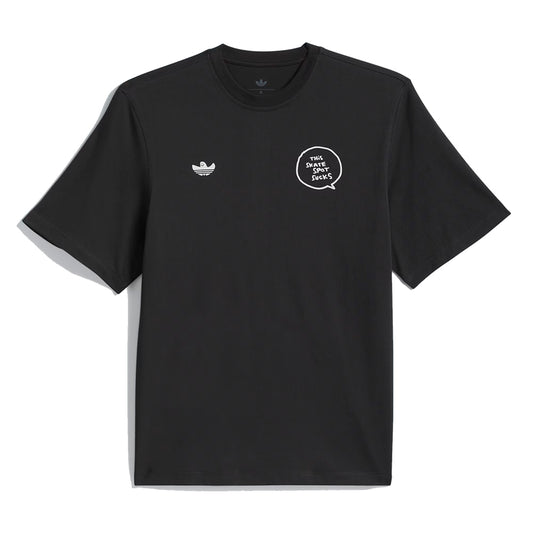 CAMISETA ADIDAS GONZ SKATE SPOT BLACK