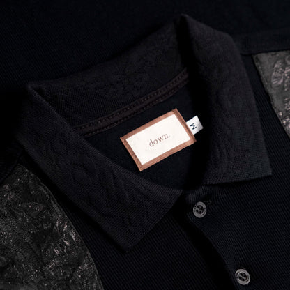 POLO DOWN LUXURY GARMENT JACQUARD