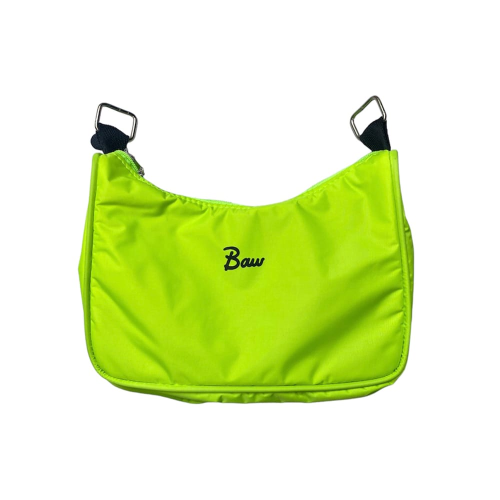 HANDBAG BAW BOLD LOGO VERDE