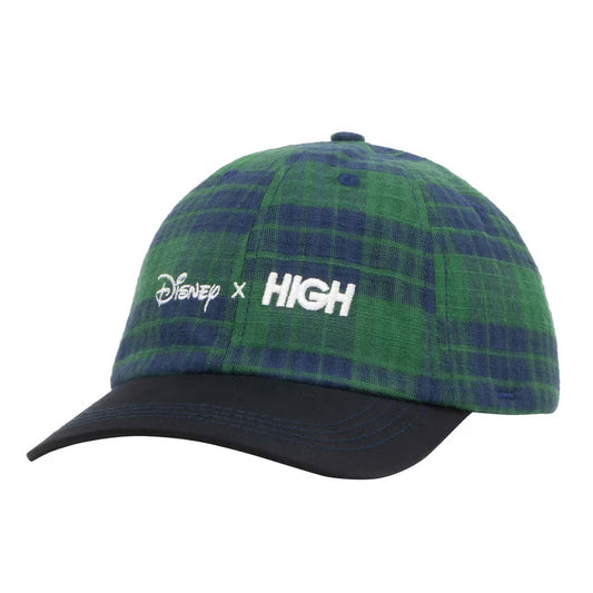 BONÉ HIGH DISNEY PLAID POLO HAT GREEN