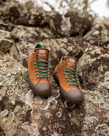 TÊNIS CONVERSE CHUCK TAYLOR MID MARROM/ALMIRANTE ELM/MARROM MEL