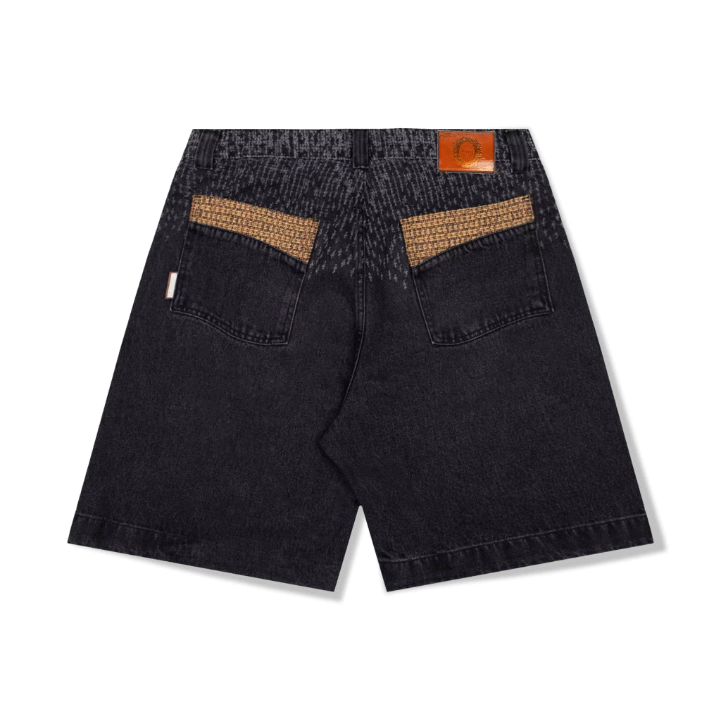 SHORTS DOWN DENIM CATAPORA JACQUARD
