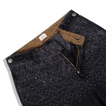 SHORTS DOWN DENIM CATAPORA JACQUARD