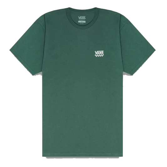 CAMISETA VANS LEFT CHEST LOGO GREEN