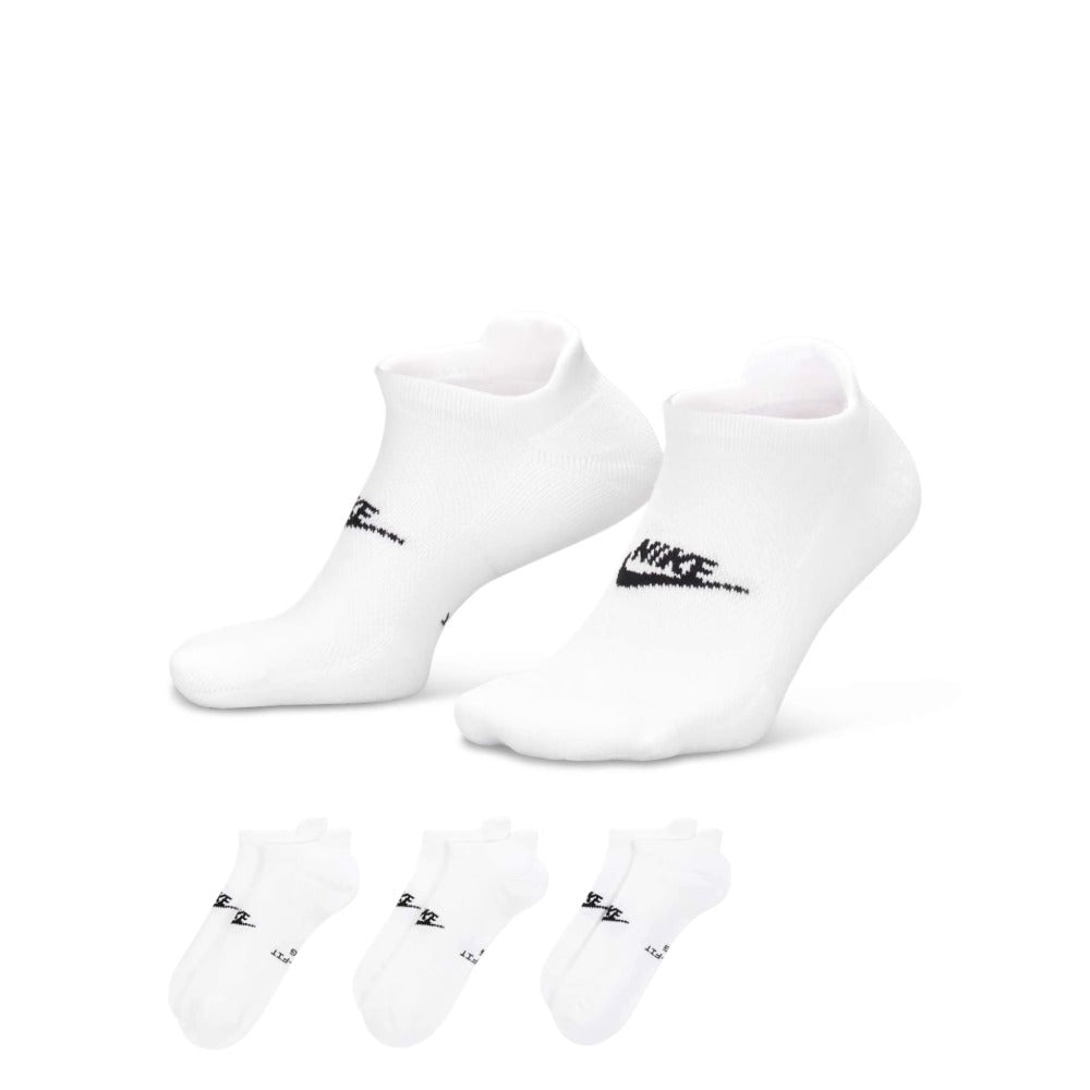 Meia Nike Everyday Elevate (3 Pares) Branca - frente