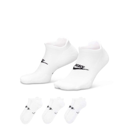Meia Nike Everyday Elevate (3 Pares) Branca - frente